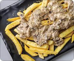 تصویر 3 از فرنچ فرایز با سس قارچ با کیفیت عالی و تازه